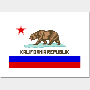 Kalifornia Republik Posters and Art